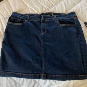 Jean skirt